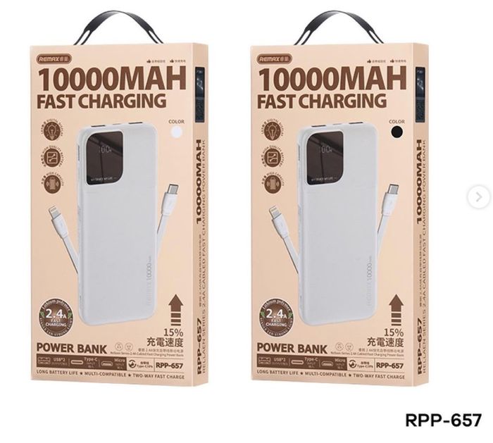 remax powerbank RPP-657
