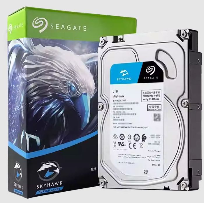Seagate ST6000VX009 6TB Skyhawk Security Monitoring