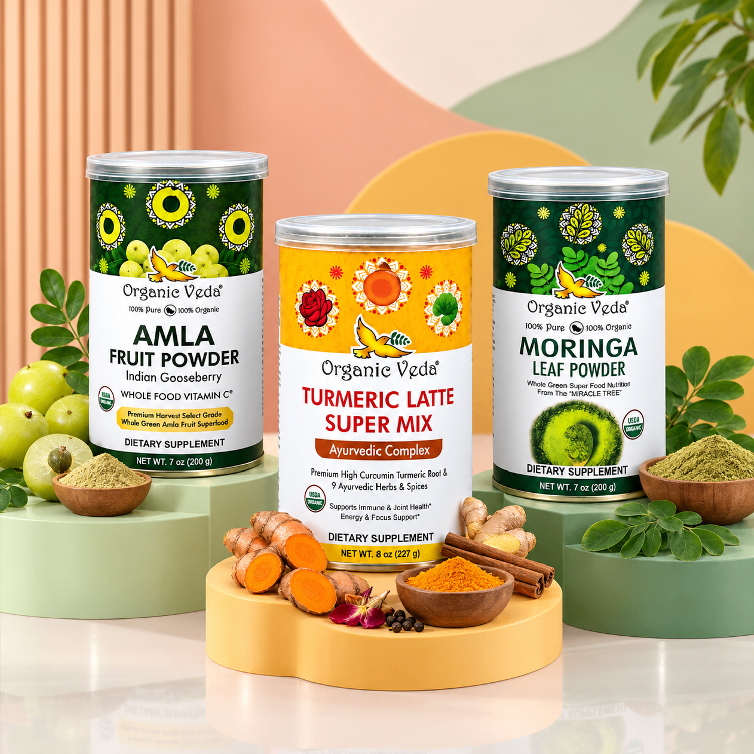 Organic Veda Anti-Inflammatory Superfood Bundle