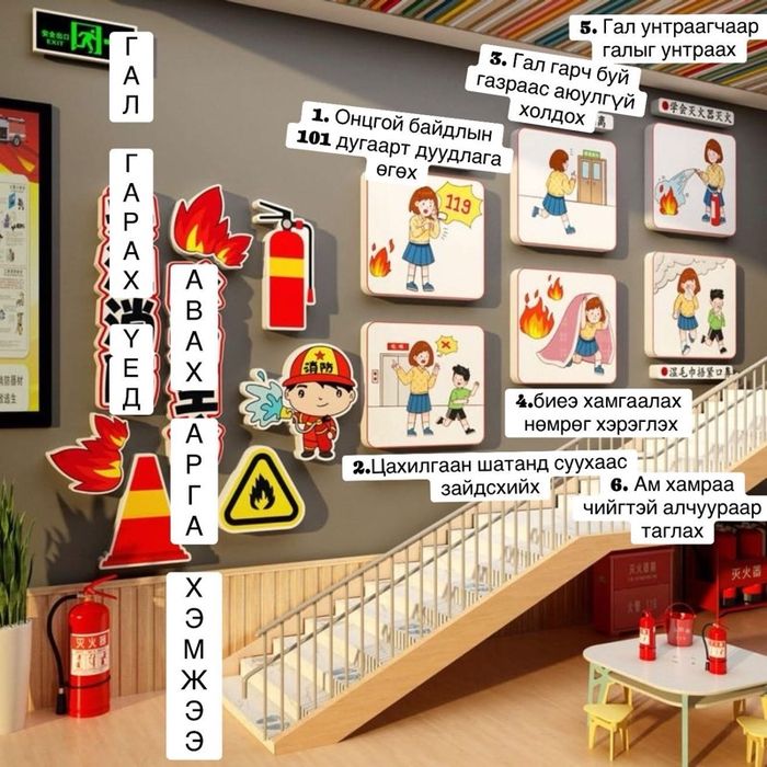 Гал гарах үеийн ханын үзүүлэн