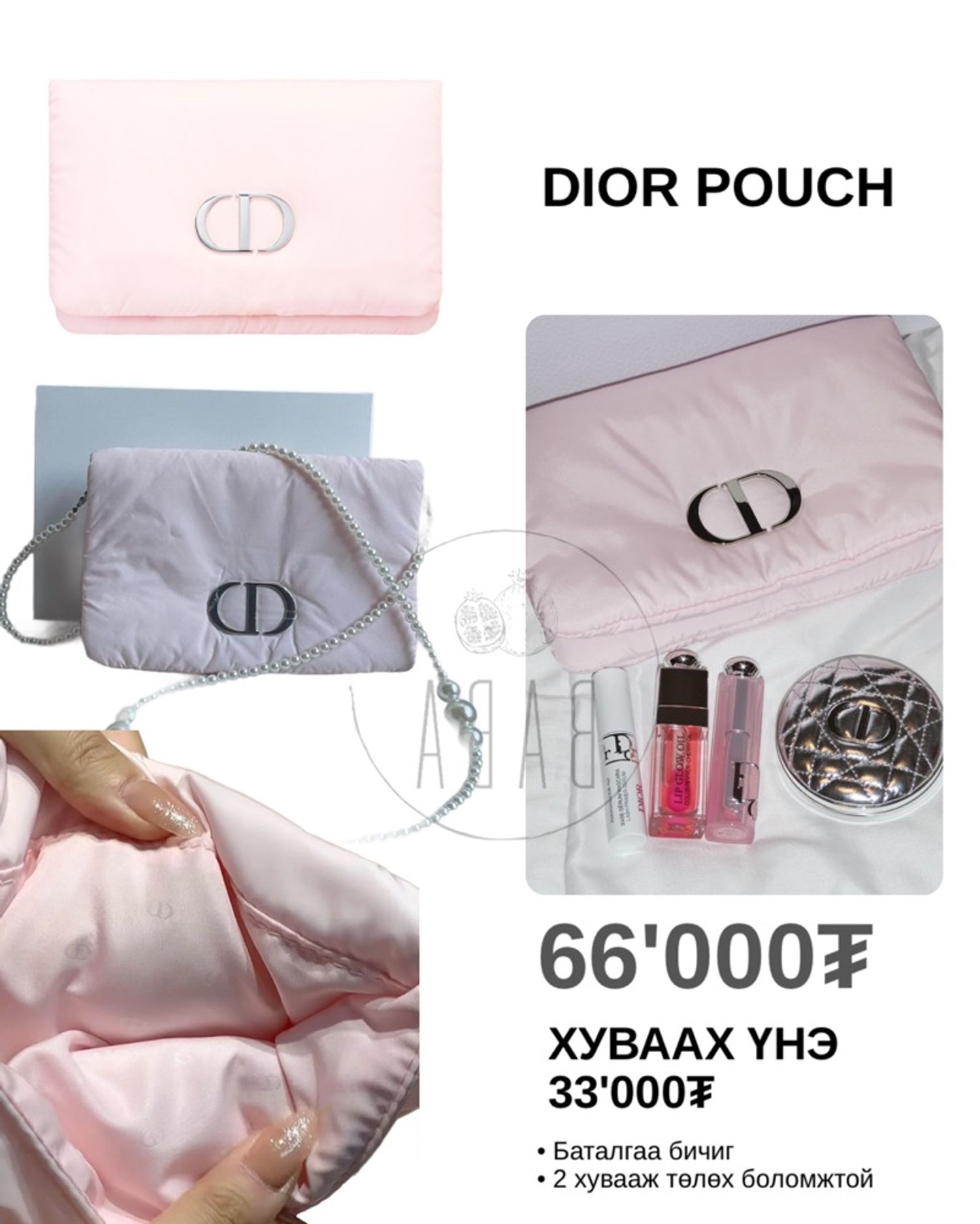 Dior pouch