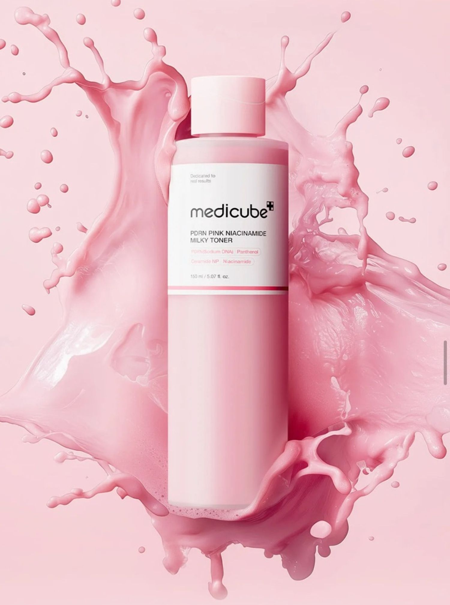 MEDICUBE PDRN PINK NIACINAMIDE MILKY TONER 150ML 