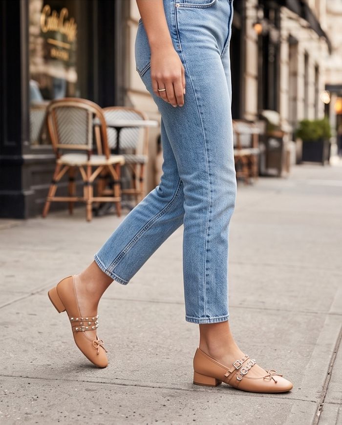 Steve Madden Preppy Blush leathe