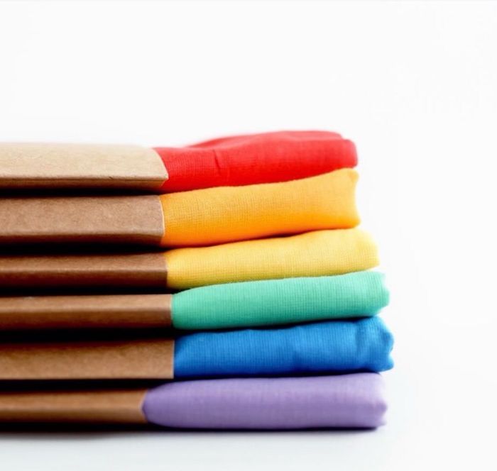 Play Cloth-Set of 6 Rainbow