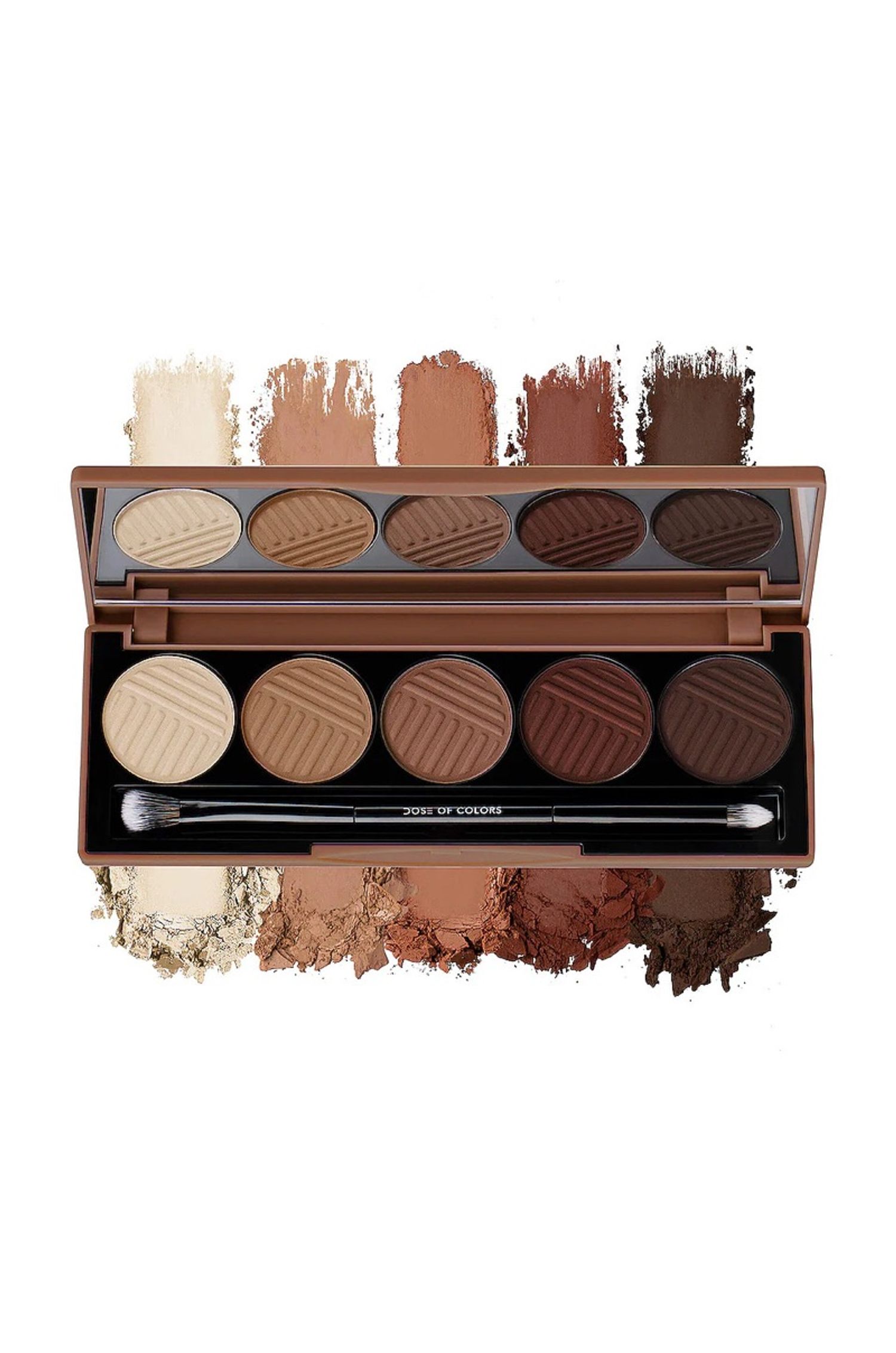 Baked browns eyeshadow palette 