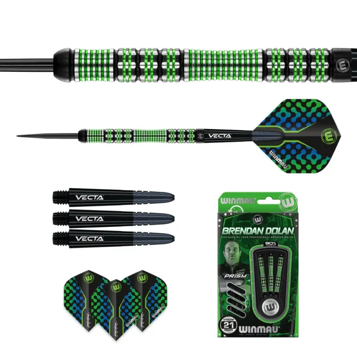 Winmau BRENDAN DOLAN Signature Series 90% Steel Tip
