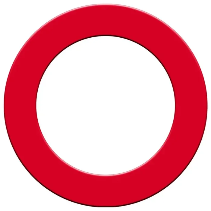 CALIBURN Professional Dartboard Surround Red