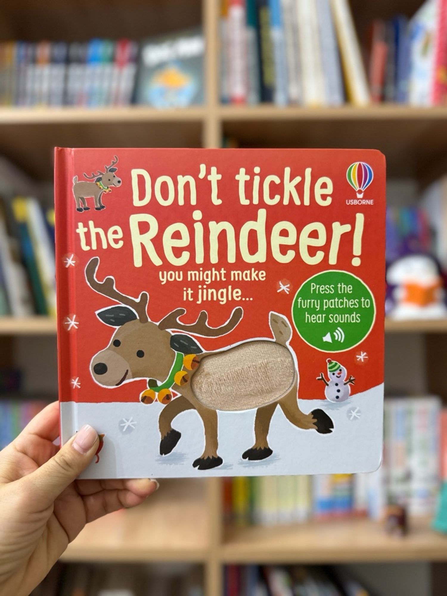 Don’t tickle the Reindeer!