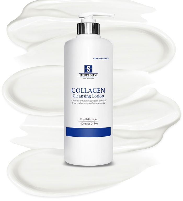 Secret derm Collagen Cleansing Lotion /1000мл/