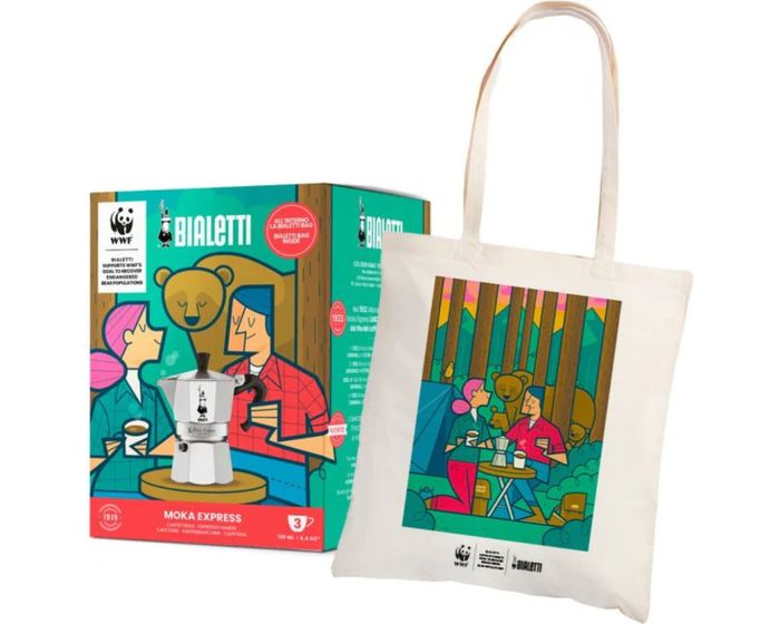 WWF express 3 cups with bag