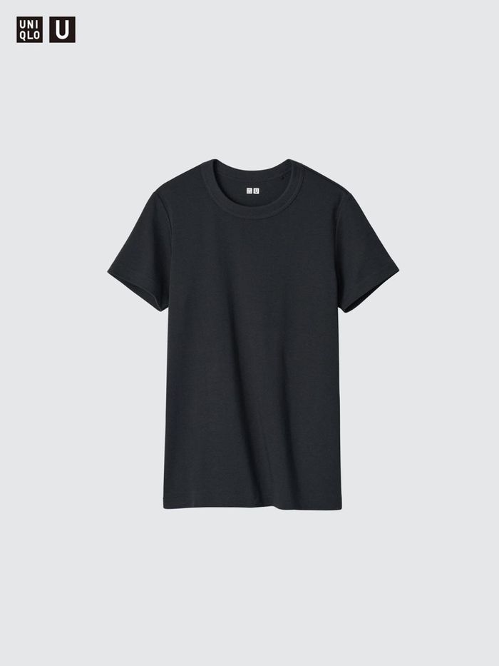 UNIQLO гөлгөр даавуун футболка