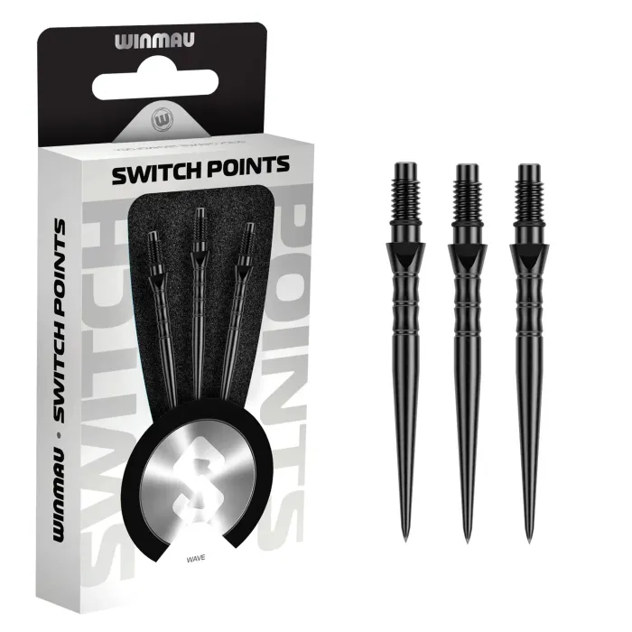 WINMAU Switch Points - Wave Black