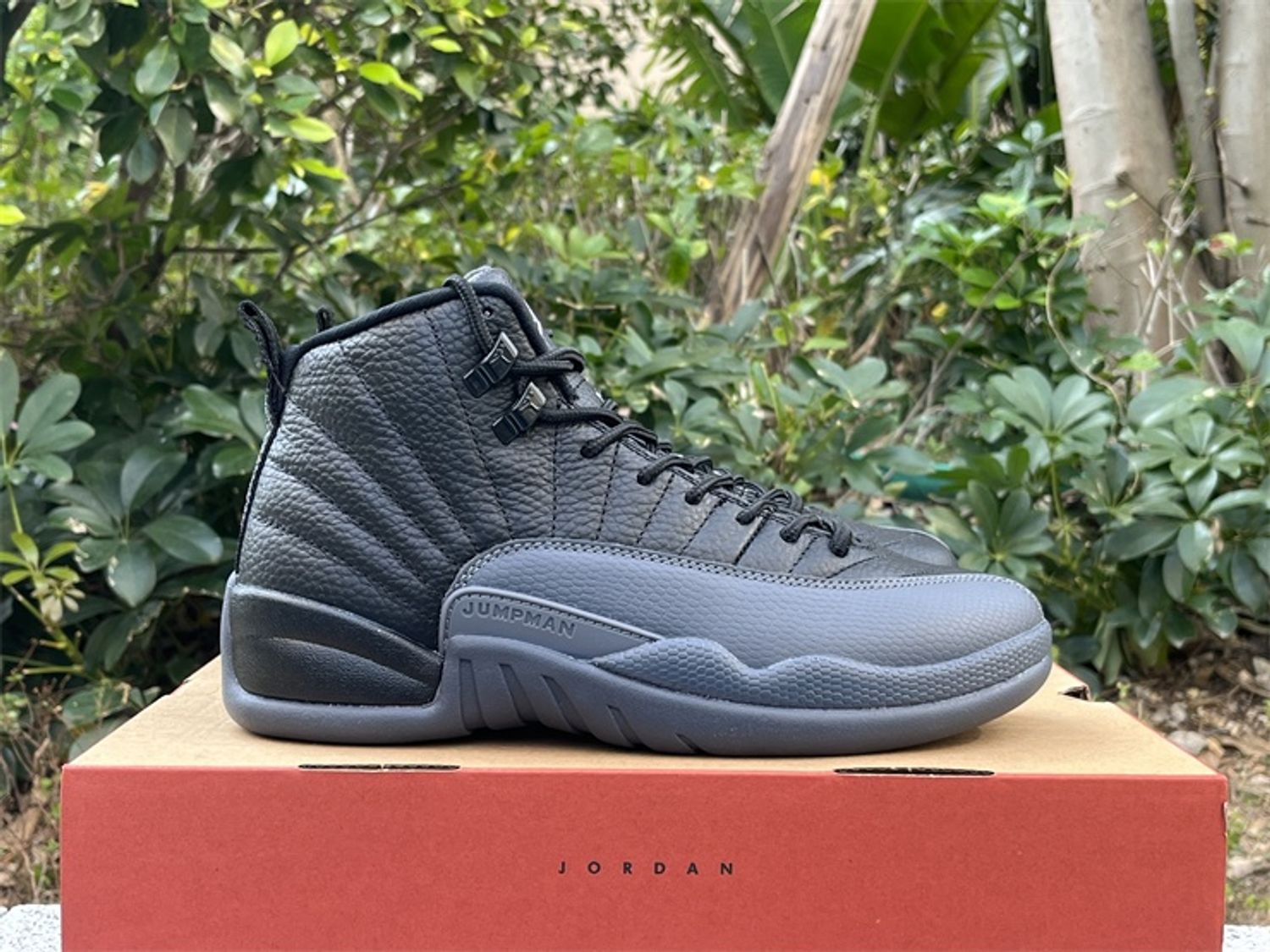 Air Jordan 12 "Black Wolf Grey”