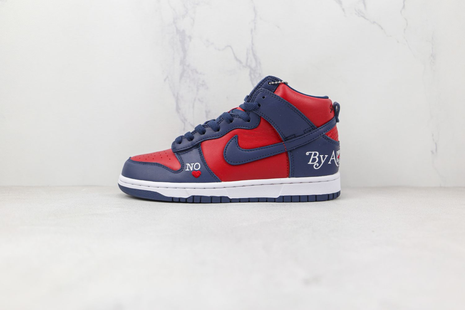 Supreme X Dunk High SB 'By Any Means - Red Navy' 