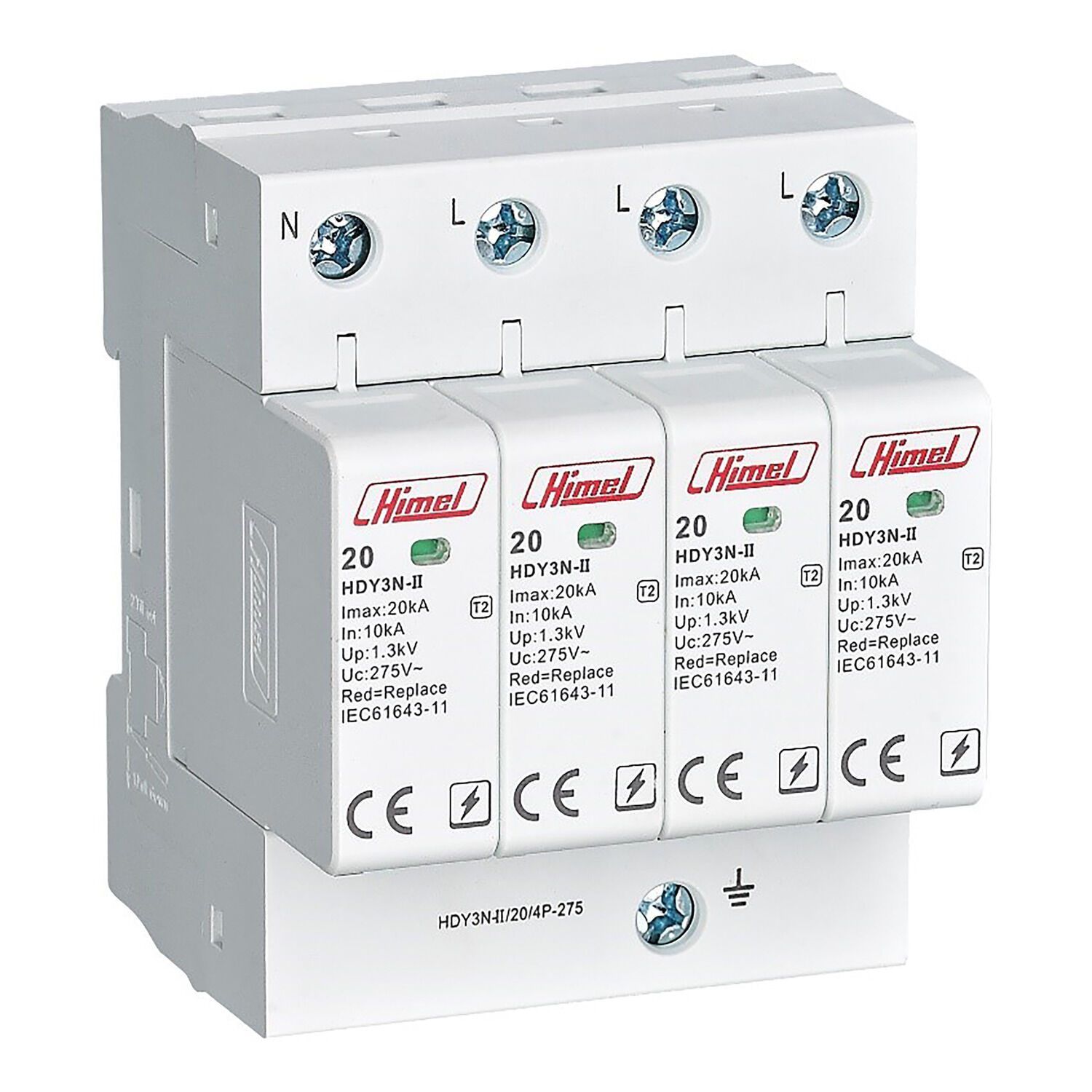 HDY3N 40KA 3P+N 440V