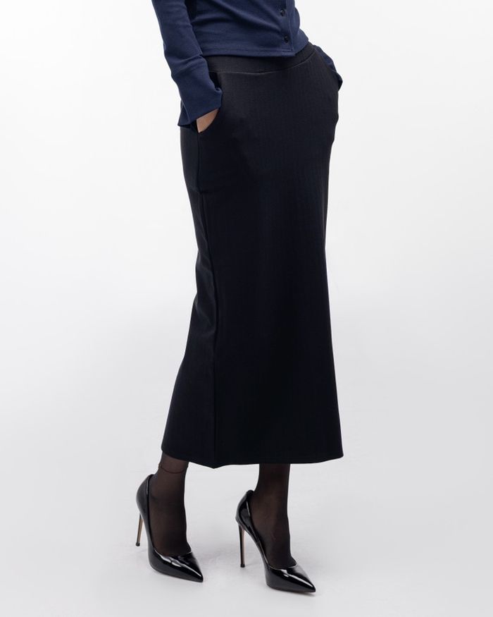 Thick long skirt