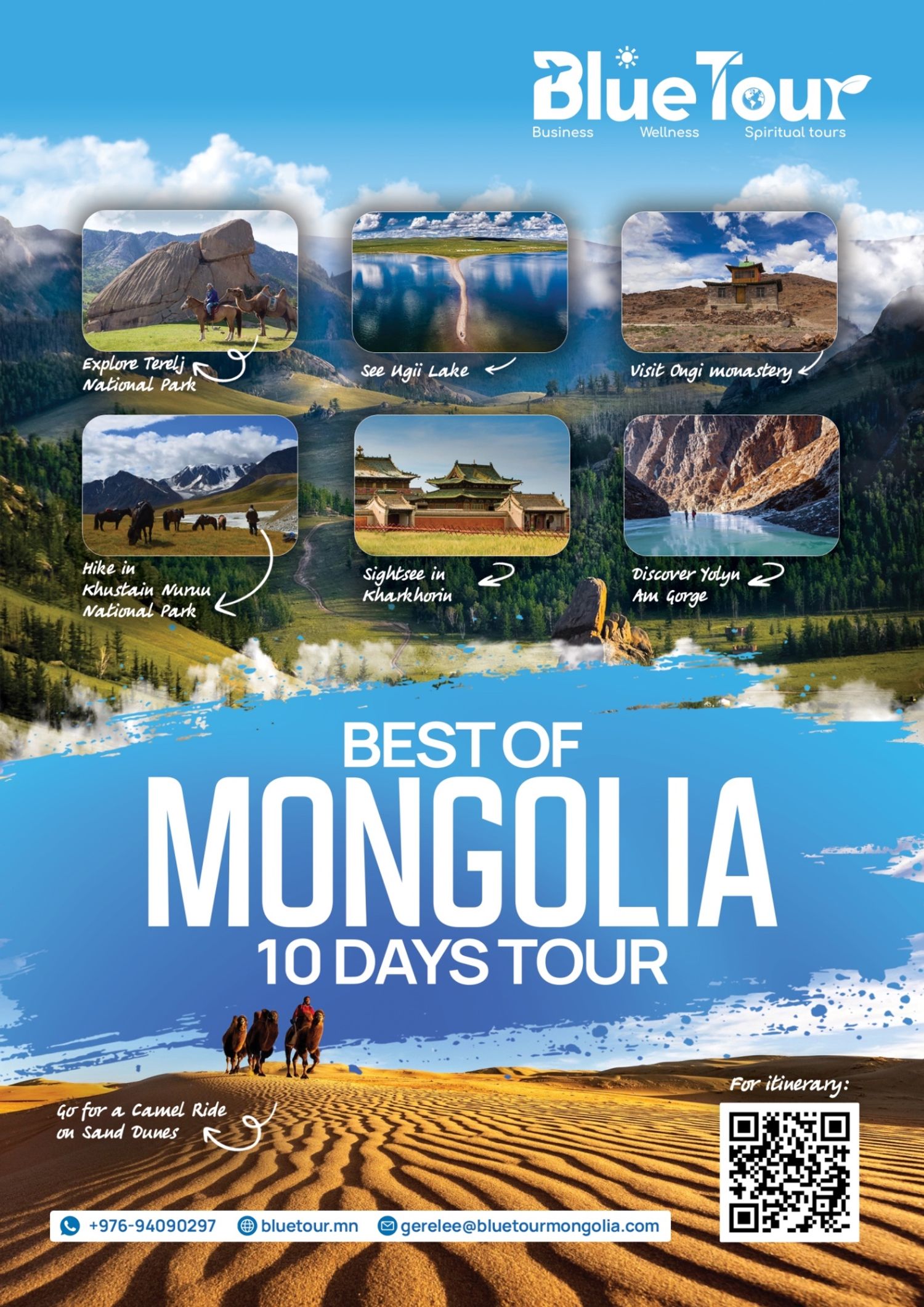 BEST OF MONGOLIA 10 DAYS