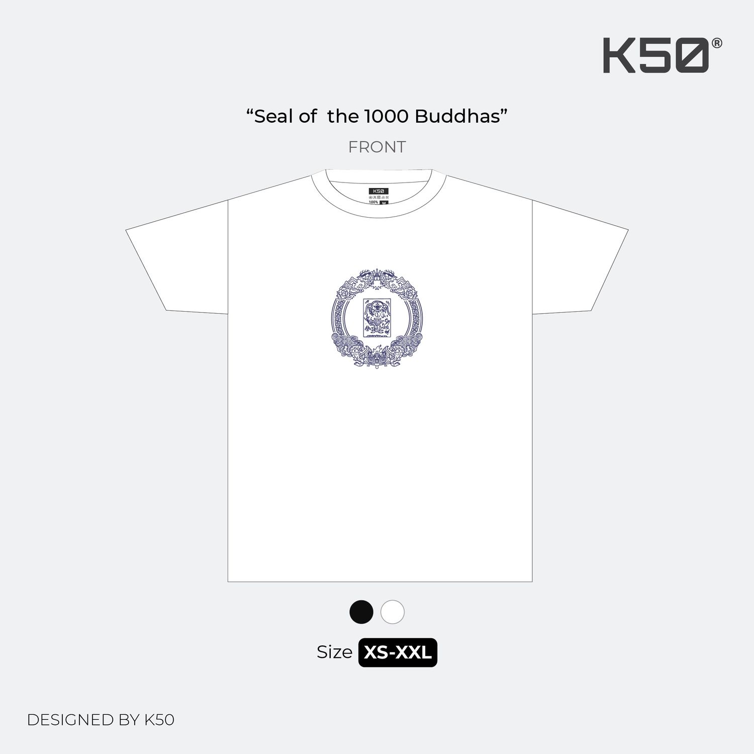 T-Shirt "Seal of the 1000 buddhas"