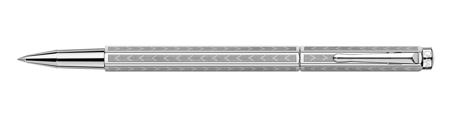 Caran d'Ache ECRIDOR™ CHEVRON Platinum Rollerball Pen