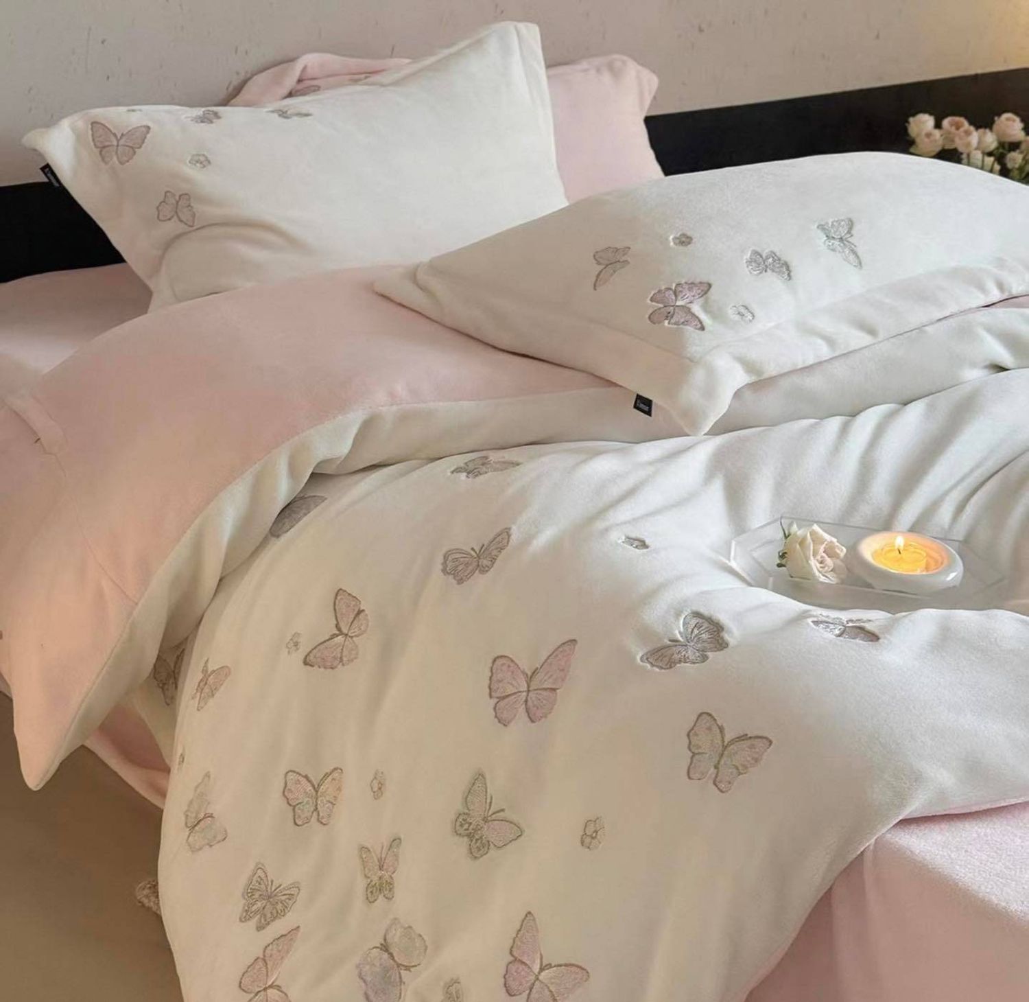  Зөөлөн сүүн дулаахан fleece материалтай сайн чанарын 4 хос ор хөнжилийн даавуу