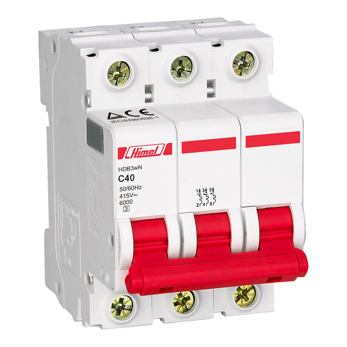 HDB3W - 3P - 4.5kA - 6A