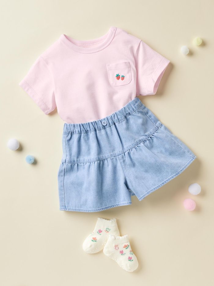 UNIQLO хүүхдийн даавуун футболка   