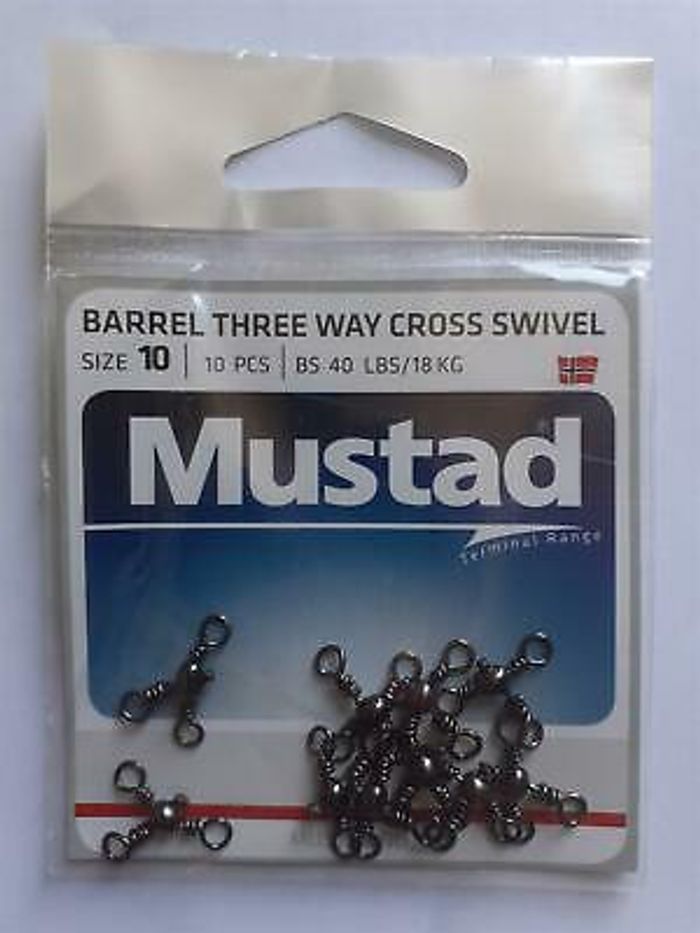 Barrel Three Way Cross Swivel 