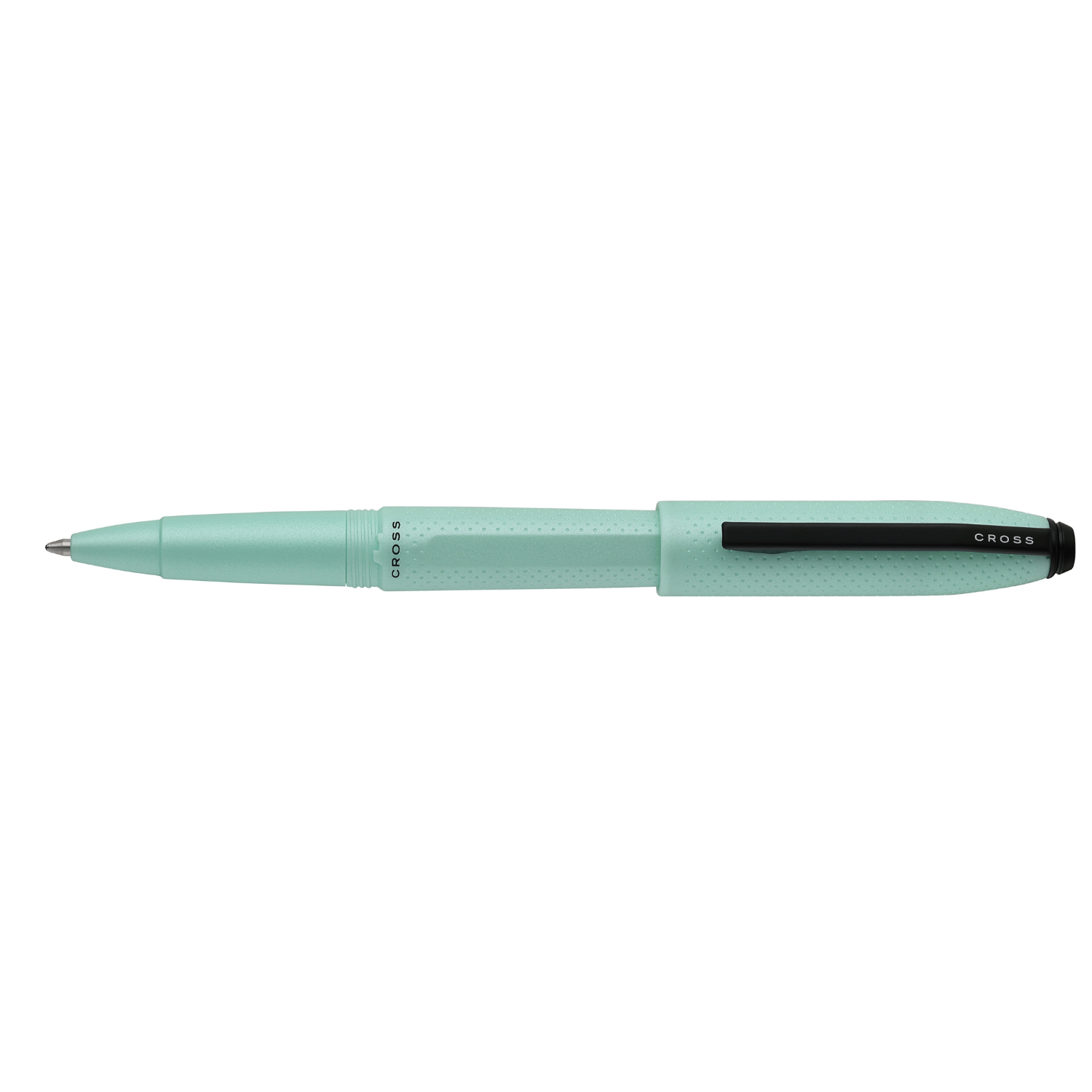 Prism Seafoam Resin with Polished Black Appointments Rollerball Pen