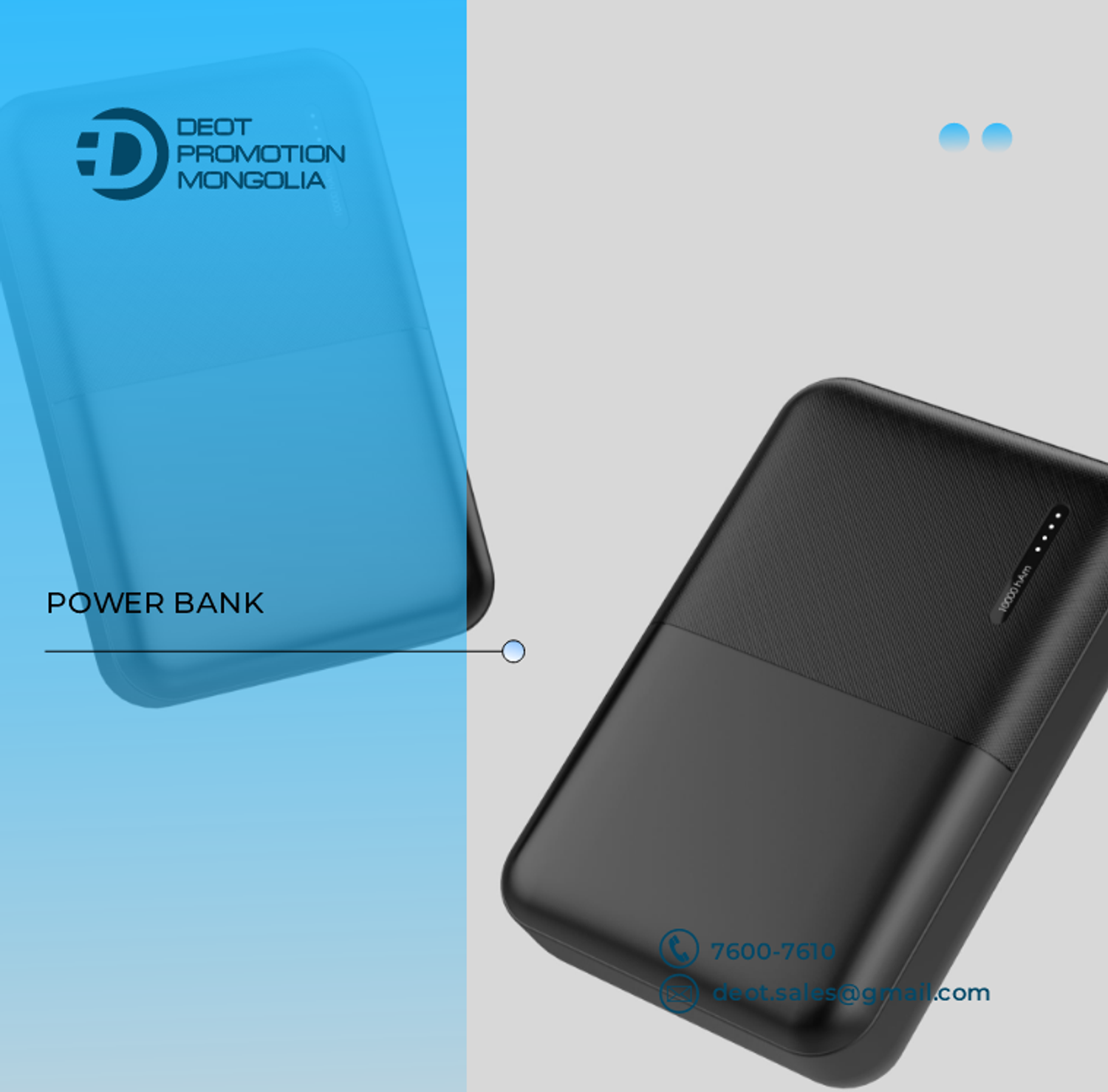 Powerbank 10000mAh 