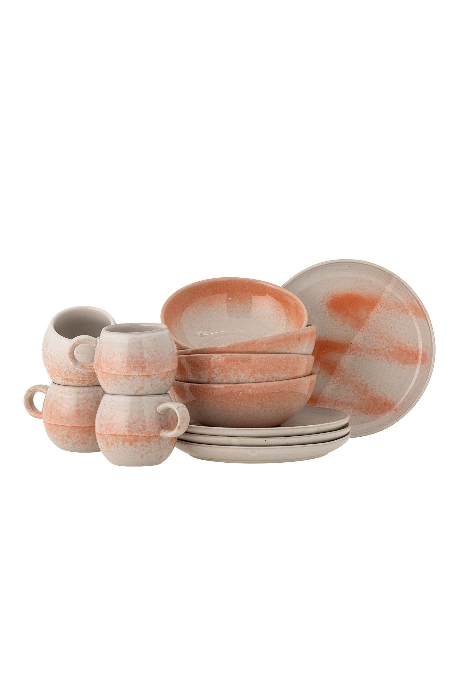 Paula Breakfast Set, Orange
