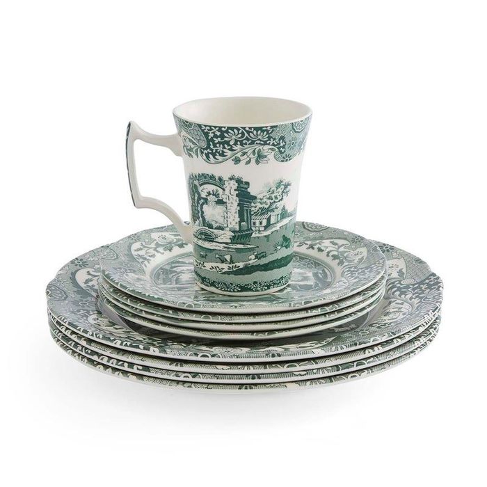 Green Italian 12 Piece Set