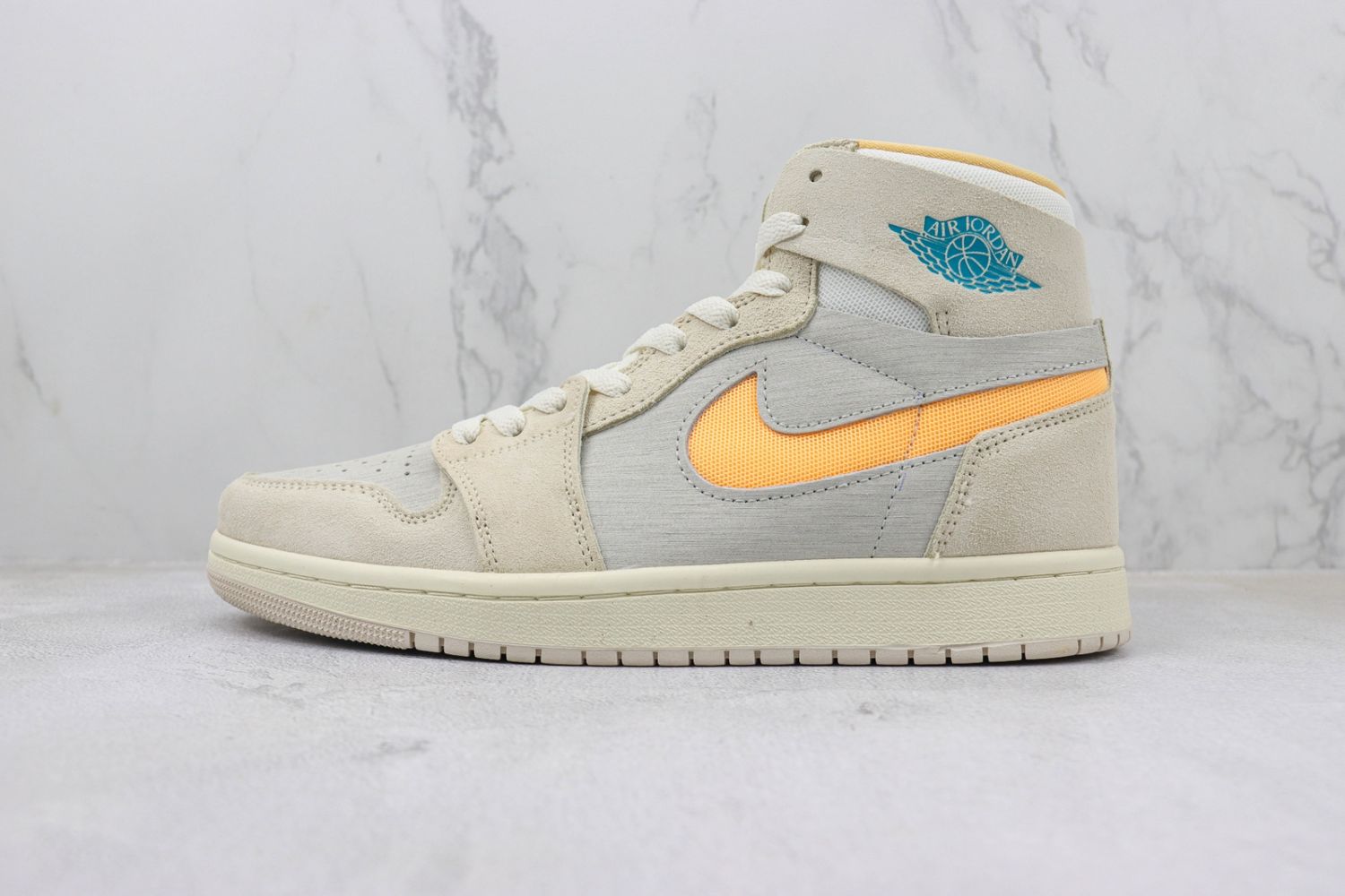 Jordan 1 Zoom CMFT 2 Orewood Brown Bright Citrus Sail