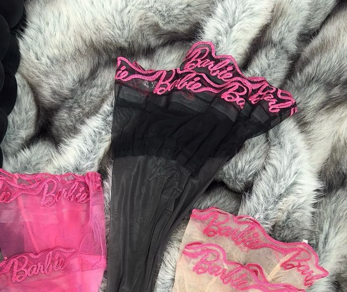 Oily Barbie Stockings
