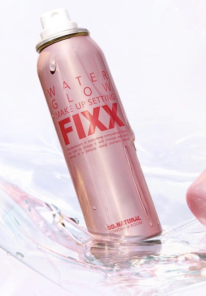 SO NATURAL WATER GLOW MAKE UP SETTING FIXX 