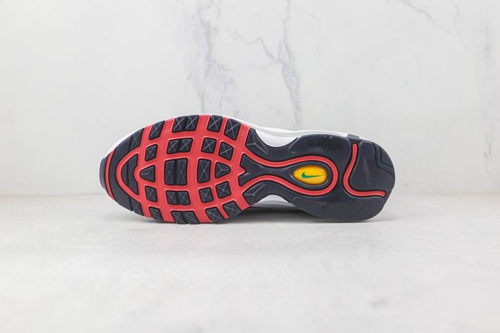 Nike Air Max 97 White Multi Color Pull Tabs 