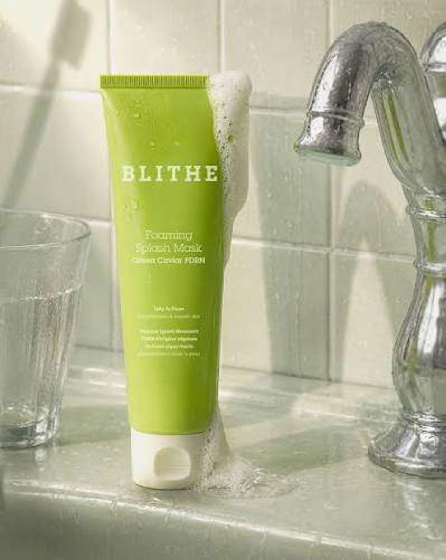 Foaming splash mask green caviar pdrn