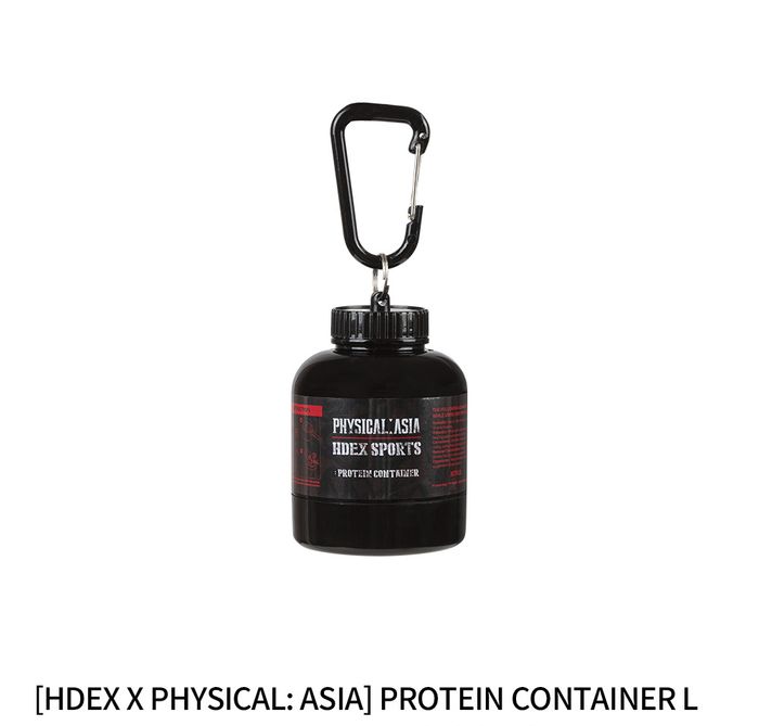 [HDEX X PHYSICAL: ASIA] Protein Container L Black