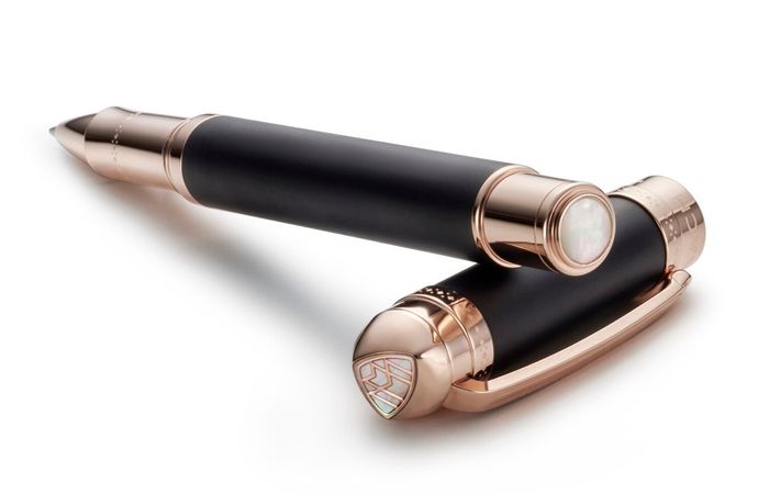 MAYBACH Rollerball - Matte volcanic black / Rose Gold