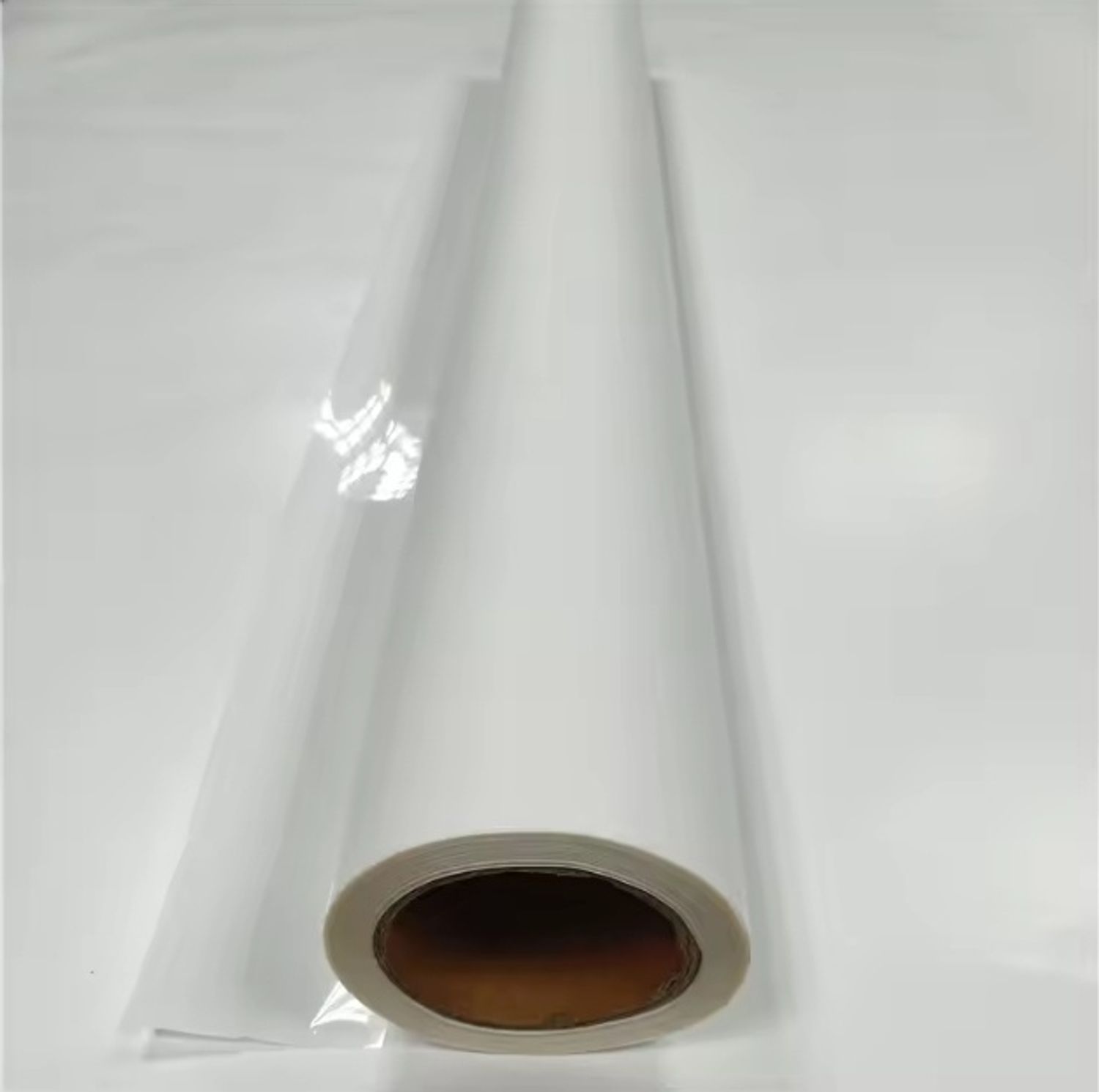 PET матте фильм 150микрон - Eco solvent хороор урдаа хэвлээд  ардаасаа гэрэлтүүлдэг