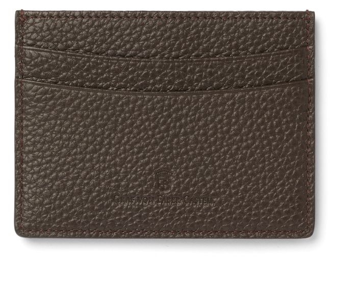 Graf von Faber-Castell  credit card case cashmere dark brown 