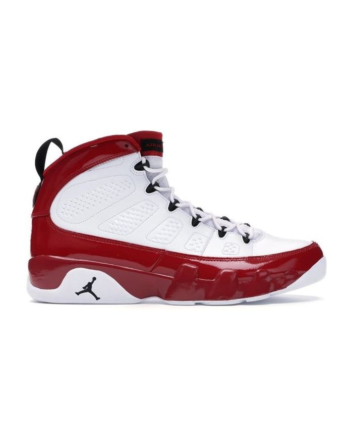 Jordan 9 Retro White Gym Red