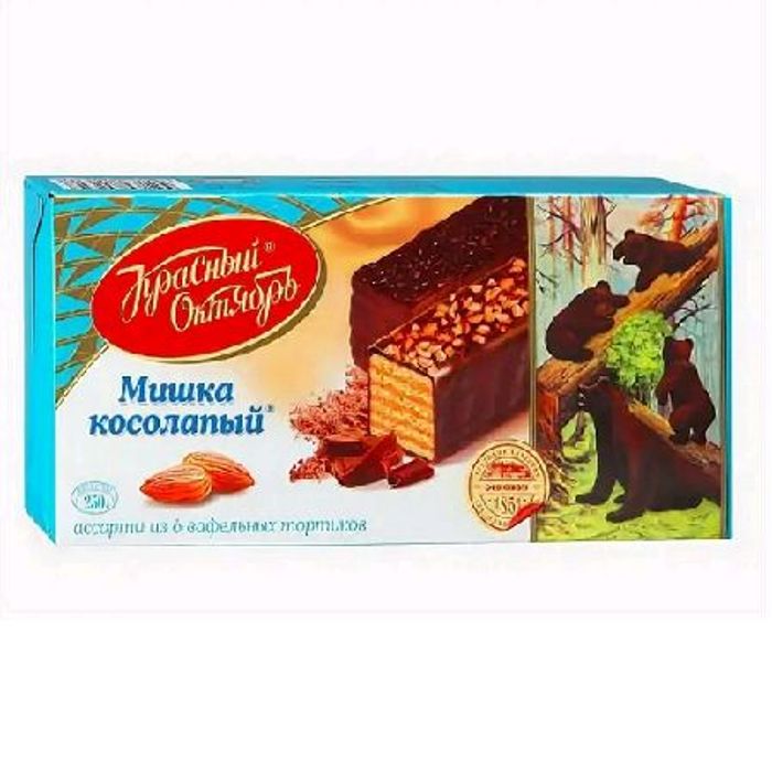 Торт Алёнка, Мишка 250гр 