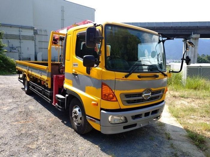 Hino ranger crane truck