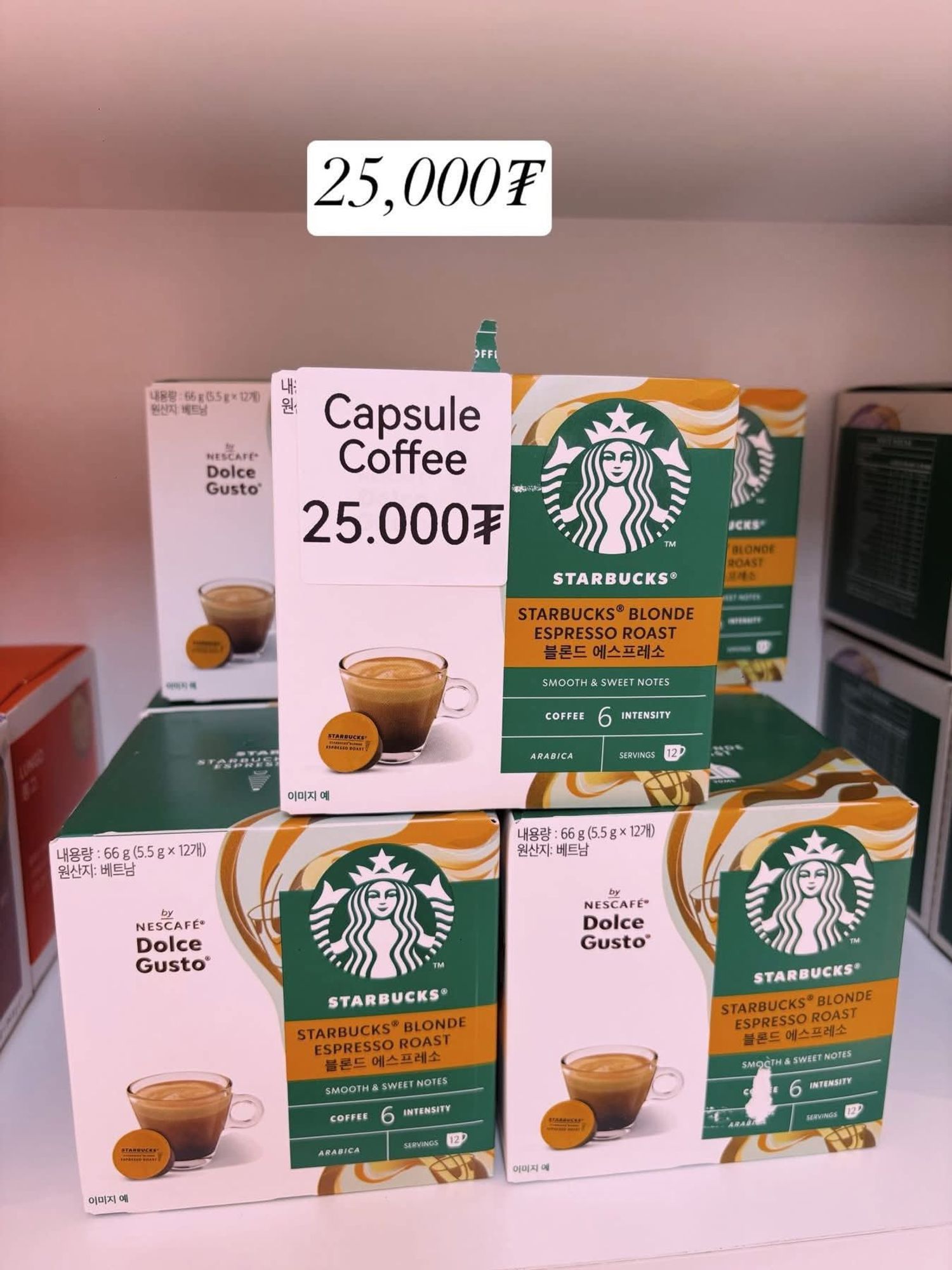 Starbucks blonde espresso roast