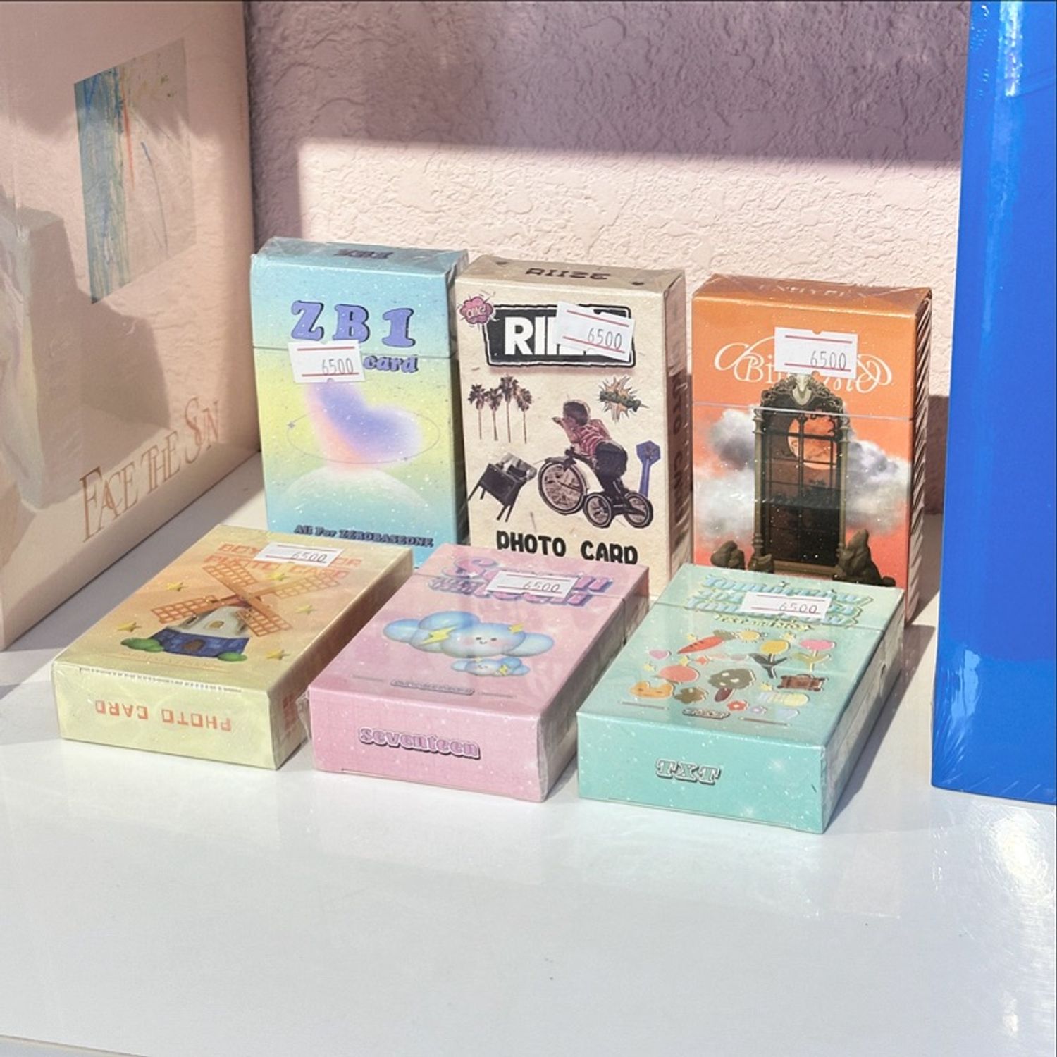 Holographic lomocard *boy groups