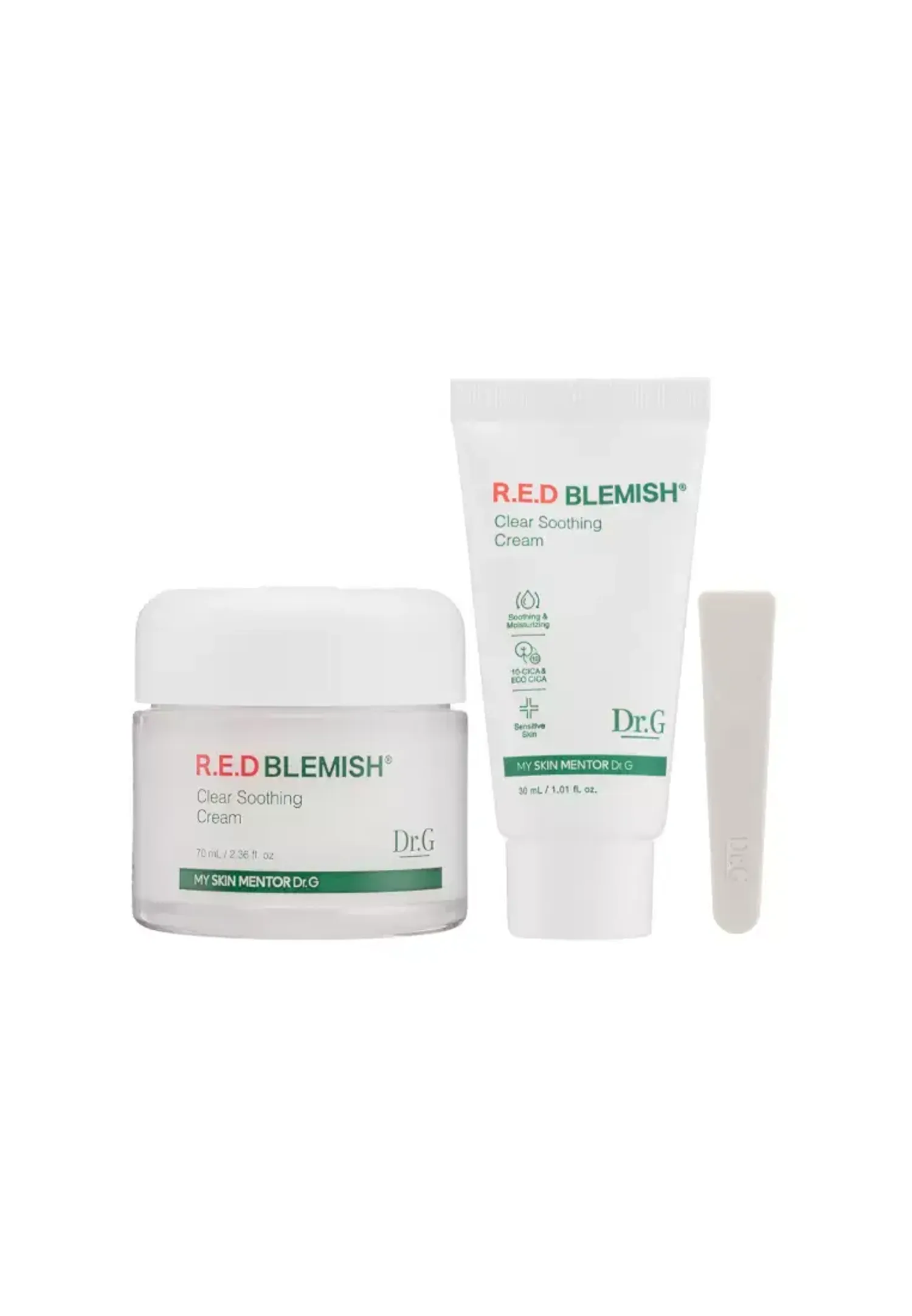 Dr. G Red Blemish Clear Soothing Cream Bonus Pack