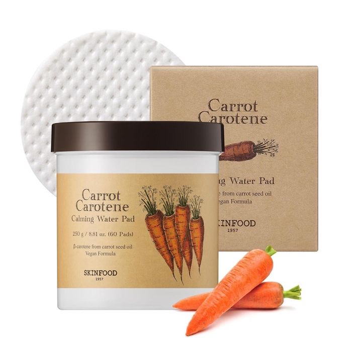 carrot carotene calming pad