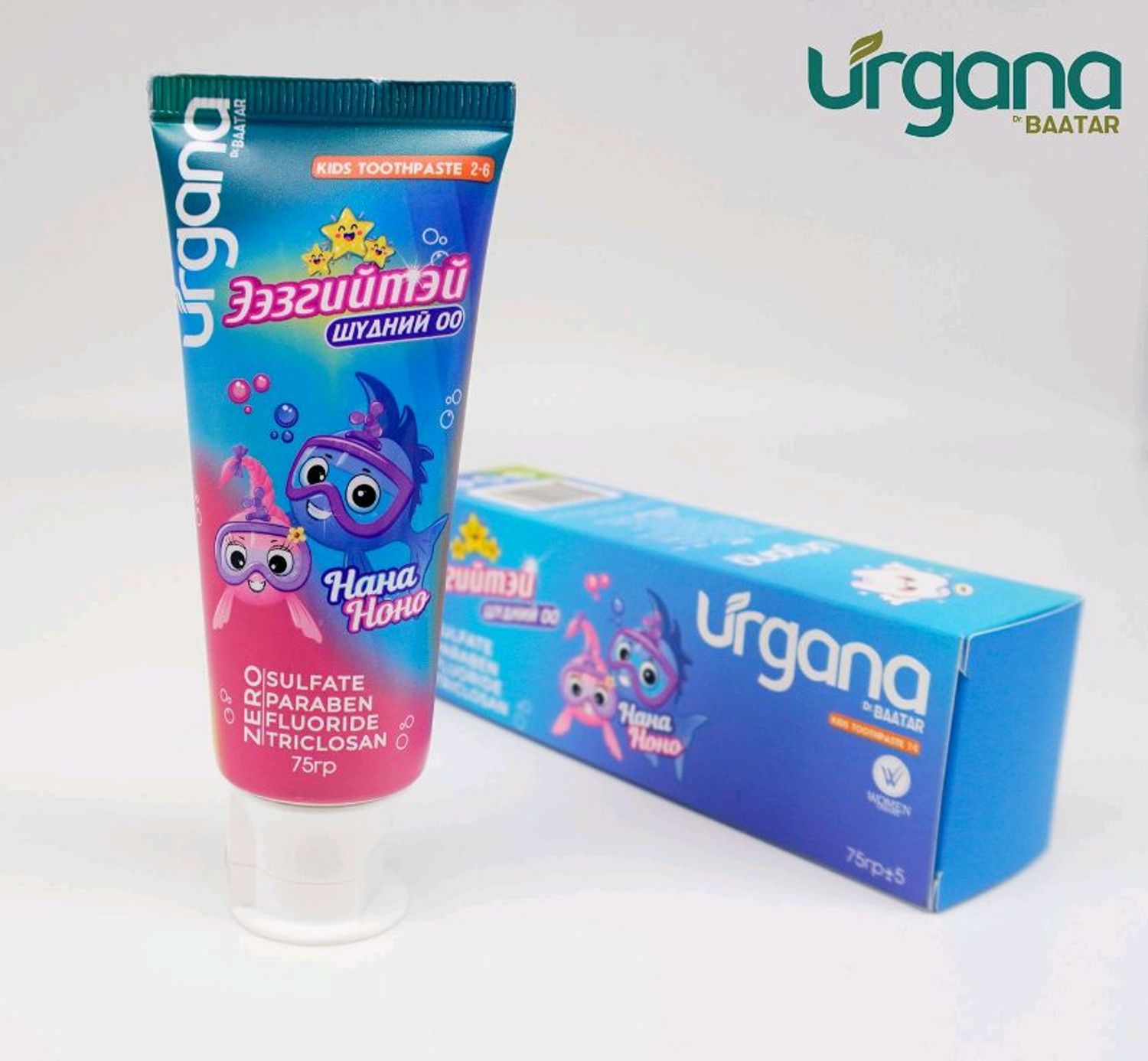 Шүдний 00 Urgana 75мл хүүхдийн