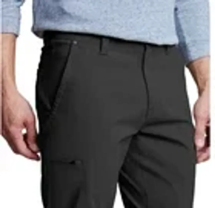 Copper & Oak Men's Tech Utility Pants, Black, Size 34x32