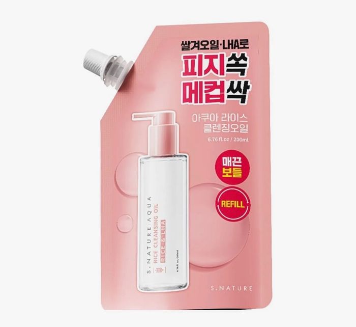 Aqua Rice Cleansing Oil refill